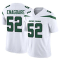 Punc NY.Jets #52 Kingsley Enagbare Player White Limited Vapor F.U.S.E. Home Game Stitched Jerseys