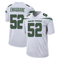 Punc NY.Jets #52 Kingsley Enagbare Player White Spotlight Home Game Stitched Jerseys