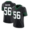 Punc NY.Jets #56 Demario Davis Player Black Limited Legacy Vapor F.U.S.E. Home Game Stitched Jerseys