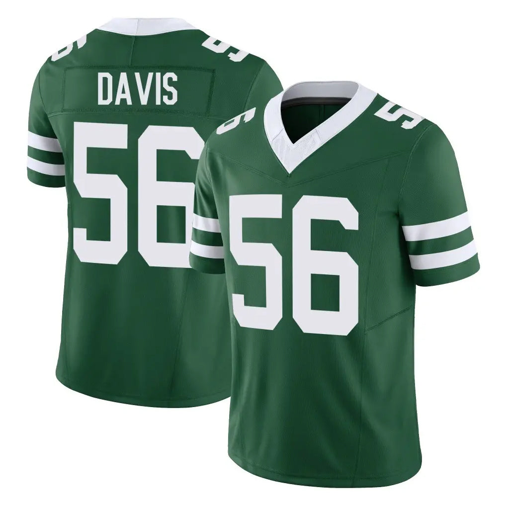 Punc NY.Jets #56 Demario Davis Player Green Legacy Limited Vapor F.U.S.E. Home Game Stitched Jerseys