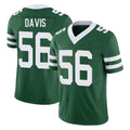 Punc NY.Jets #56 Demario Davis Player Green Legacy Limited Vapor F.U.S.E. Home Game Stitched Jerseys