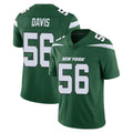 Punc NY.Jets #56 Demario Davis Player Green Limited Vapor Home Game Stitched Jerseys