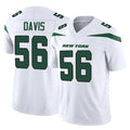 Punc NY.Jets #56 Demario Davis Player White Limited Vapor F.U.S.E. Home Game Stitched Jerseys