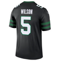 Punc NY.Jets #5 Garrett Wilson Legacy Black Legend Jersey Stitched American Stitched Jerseys