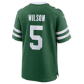 Punc NY.Jets #5 Garrett Wilson Legacy Green Game Jersey Stitched American Stitched Jerseys