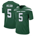 Punc NY.Jets #5 Garrett Wilson Player Green Game Stitched Jerseys