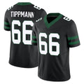 Punc NY.Jets #66 Joe Tippmann Player Black Limited Legacy Vapor F.U.S.E. Home Game Stitched Jerseys