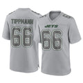 Punc NY.Jets #66 Joe Tippmann Player Gray Limited Atmosphere Fashion Home Game Stitched Jerseys
