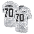 Punc NY.Jets #70 Armand Membou Player Arctic Camo Salute to Service Limited Game Stitched Jerseys