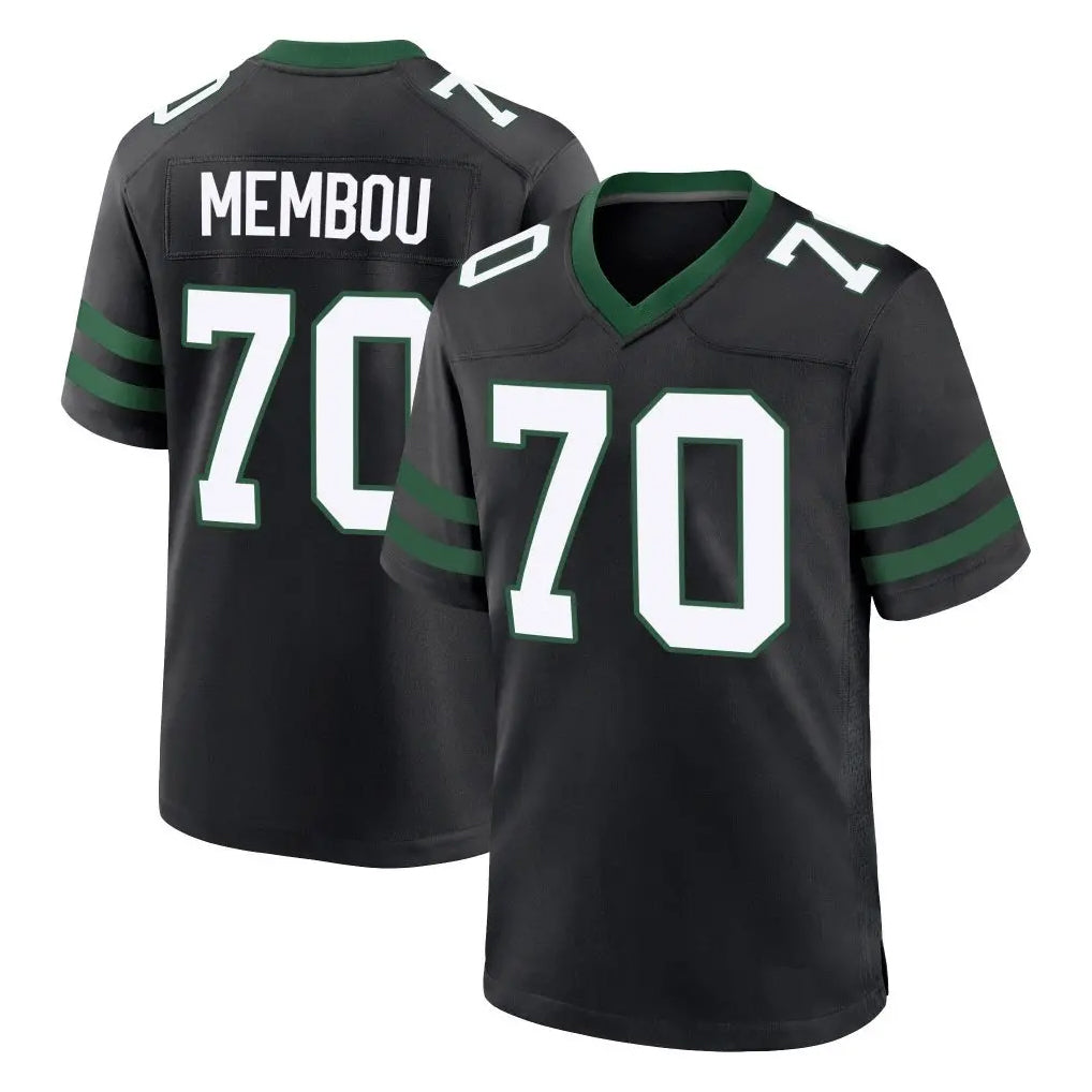 Punc NY.Jets #70 Armand Membou Player Black Legacy Home Game Stitched Jerseys