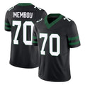 Punc NY.Jets #70 Armand Membou Player Black Limited Legacy Vapor F.U.S.E. Home Game Stitched Jerseys