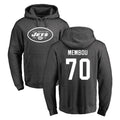 Punc NY.Jets #70 Armand Membou Player Gray Pullover Hoodies Limited Game Stitched Jerseys