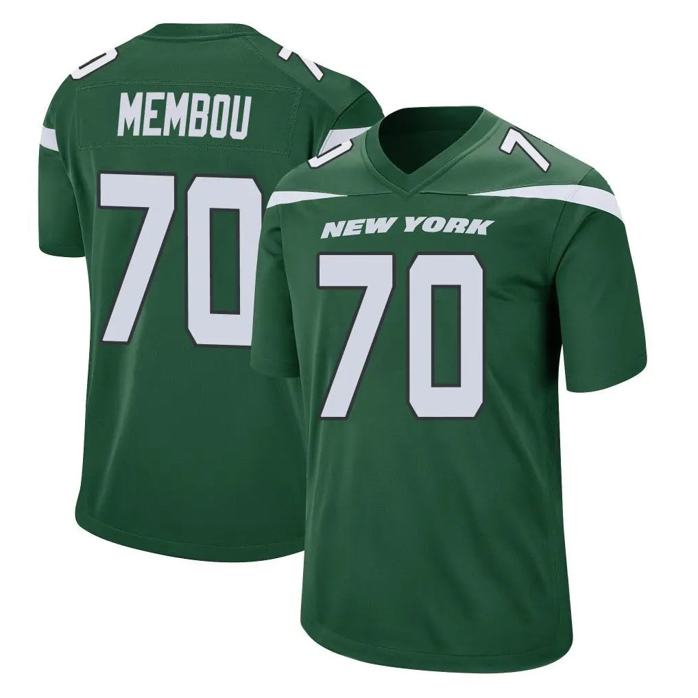 Punc NY.Jets #70 Armand Membou Player Green Home Game Stitched Jerseys