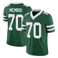 Punc NY.Jets #70 Armand Membou Player Green Legacy Limited Vapor F.U.S.E. Home Game Stitched Jerseys