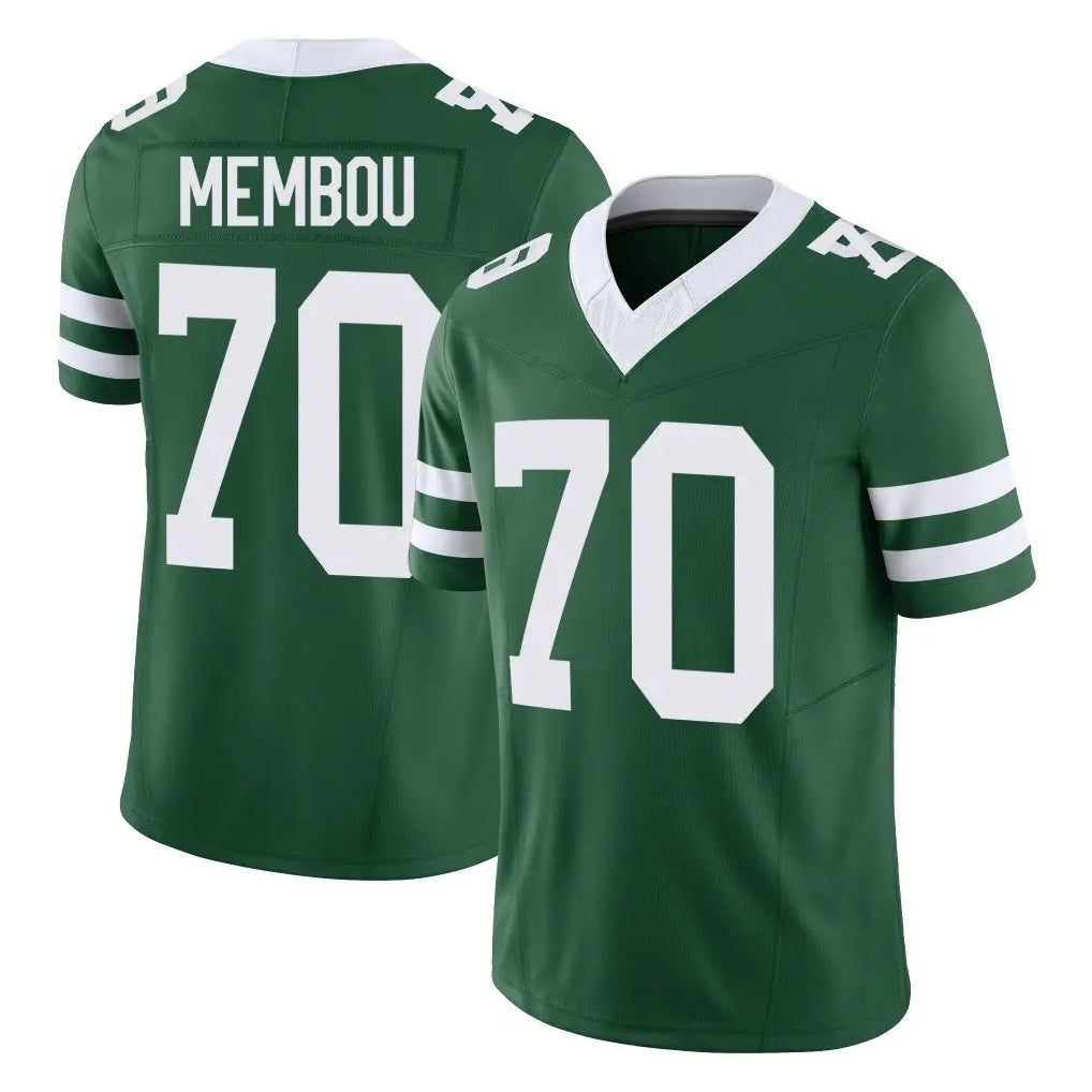 Punc NY.Jets #70 Armand Membou Player Green Legacy Limited Vapor F.U.S.E. Home Game Stitched Jerseys
