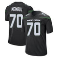 Punc NY.Jets #70 Armand Membou Player Stealth Black Home Game Stitched Jerseys