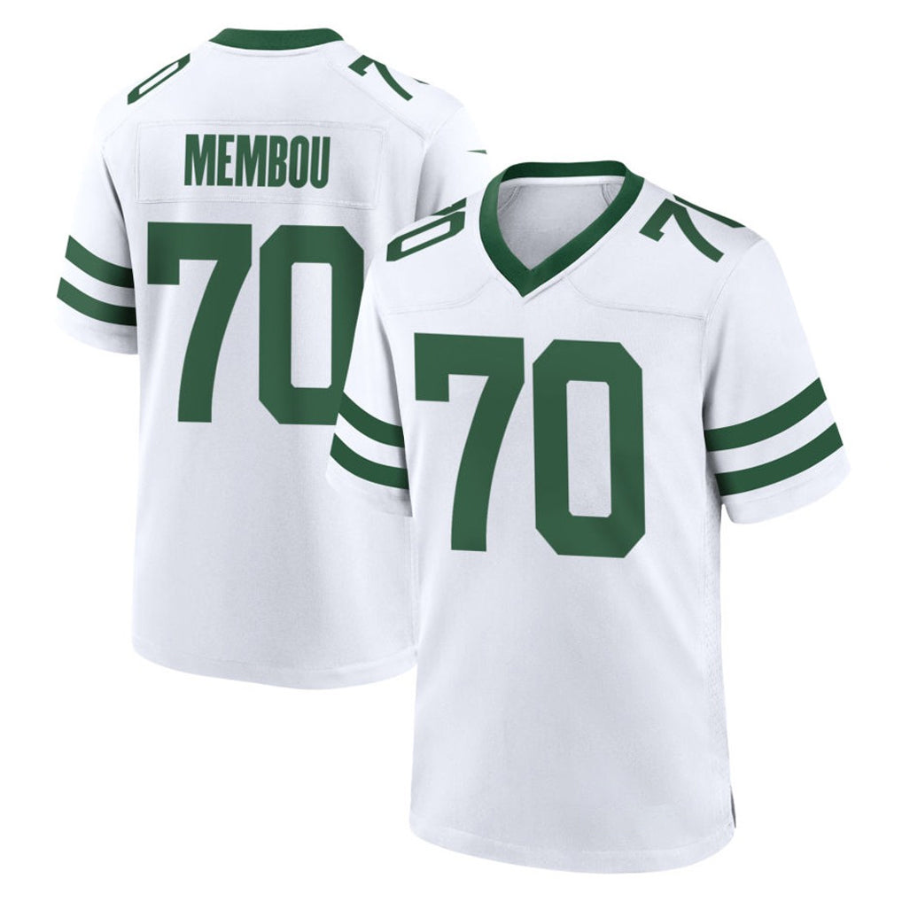 Punc NY.Jets #70 Armand Membou Player White Legacy Home Game Stitched Jerseys