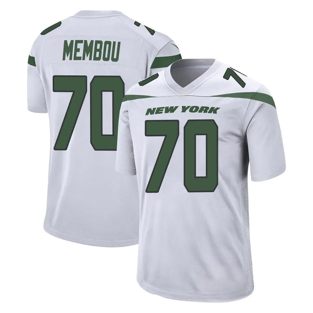 Punc NY.Jets #70 Armand Membou Player White Spotlight Home Game Stitched Jerseys