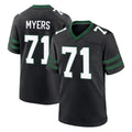 Punc NY.Jets #71 Josh Myers Player Black Legacy Home Game Stitched Jerseys