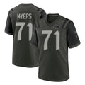 Punc NY.Jets #71 Josh Myers Player Green 2025 Rivalries Collection Home Game Stitched Jerseys