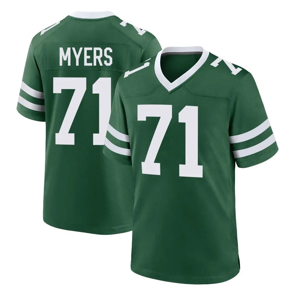 Punc NY.Jets #71 Josh Myers Player Green Legacy Home Game Stitched Jerseys