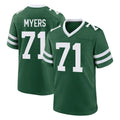 Punc NY.Jets #71 Josh Myers Player Green Legacy Home Game Stitched Jerseys