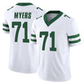 Punc NY.Jets #71 Josh Myers Player White Legacy Limited Vapor F.U.S.E. Home Game Stitched Jerseys