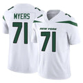 Punc NY.Jets #71 Josh Myers Player White Limited Vapor F.U.S.E. Home Game Stitched Jerseys