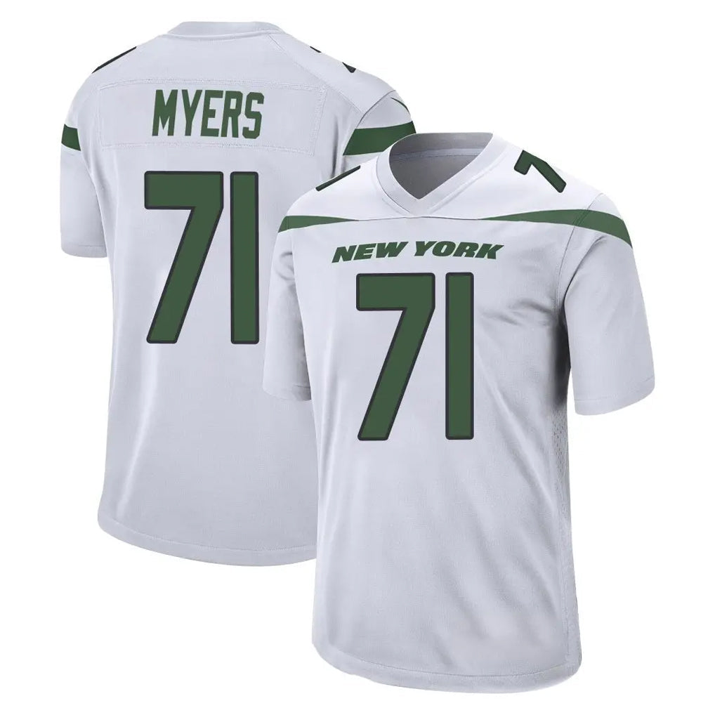 Punc NY.Jets #71 Josh Myers Player White Spotlight Home Game Stitched Jerseys