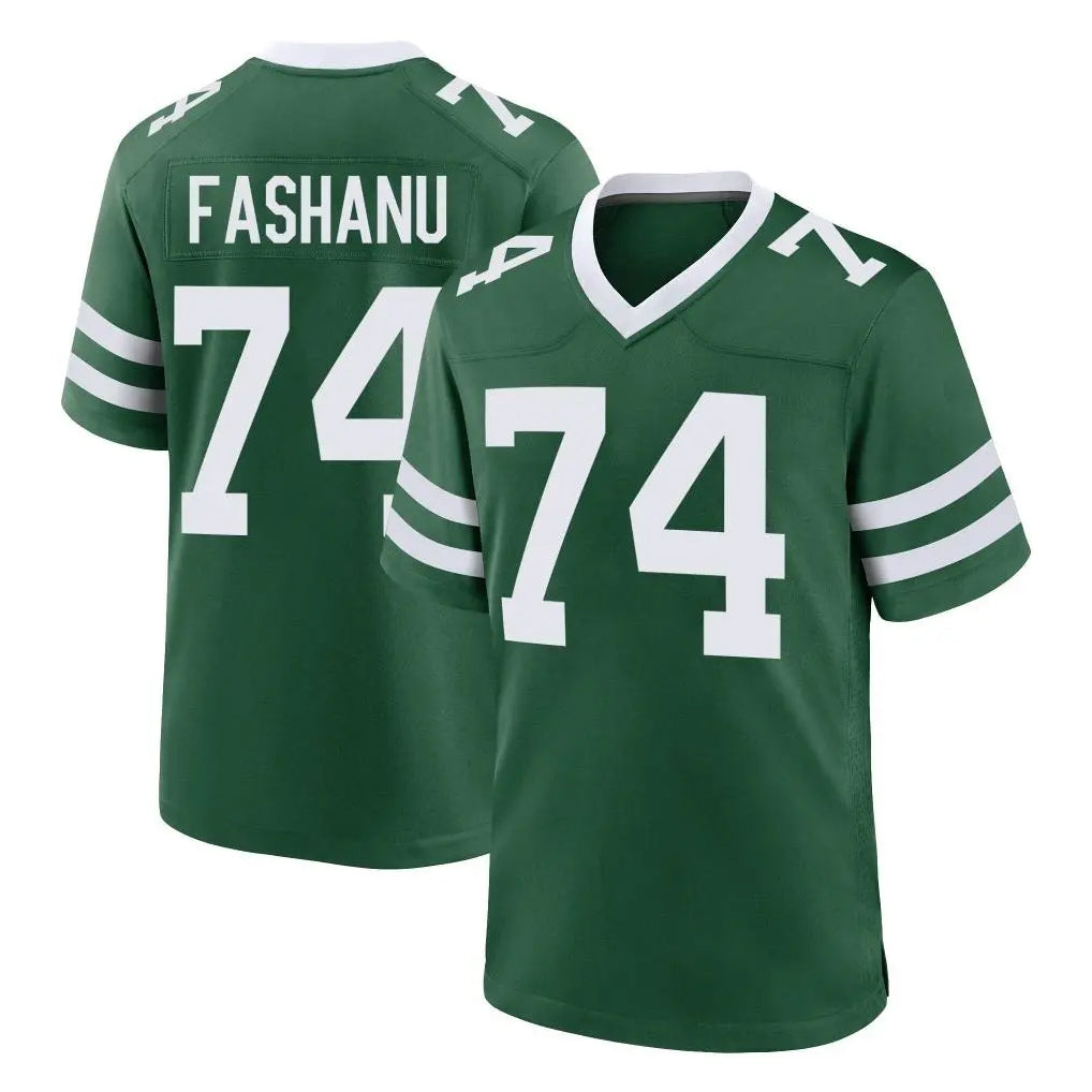 Punc NY.Jets #74 Olu Fashanu Player Green Legacy Home Game Stitched Jerseys