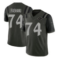 Punc NY.Jets #74 Olu Fashanu Player Green Limited 2025 Rivalries Collection Home Game Stitched Jerseys