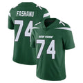 Punc NY.Jets #74 Olu Fashanu Player Green Limited Vapor Home Game Stitched Jerseys