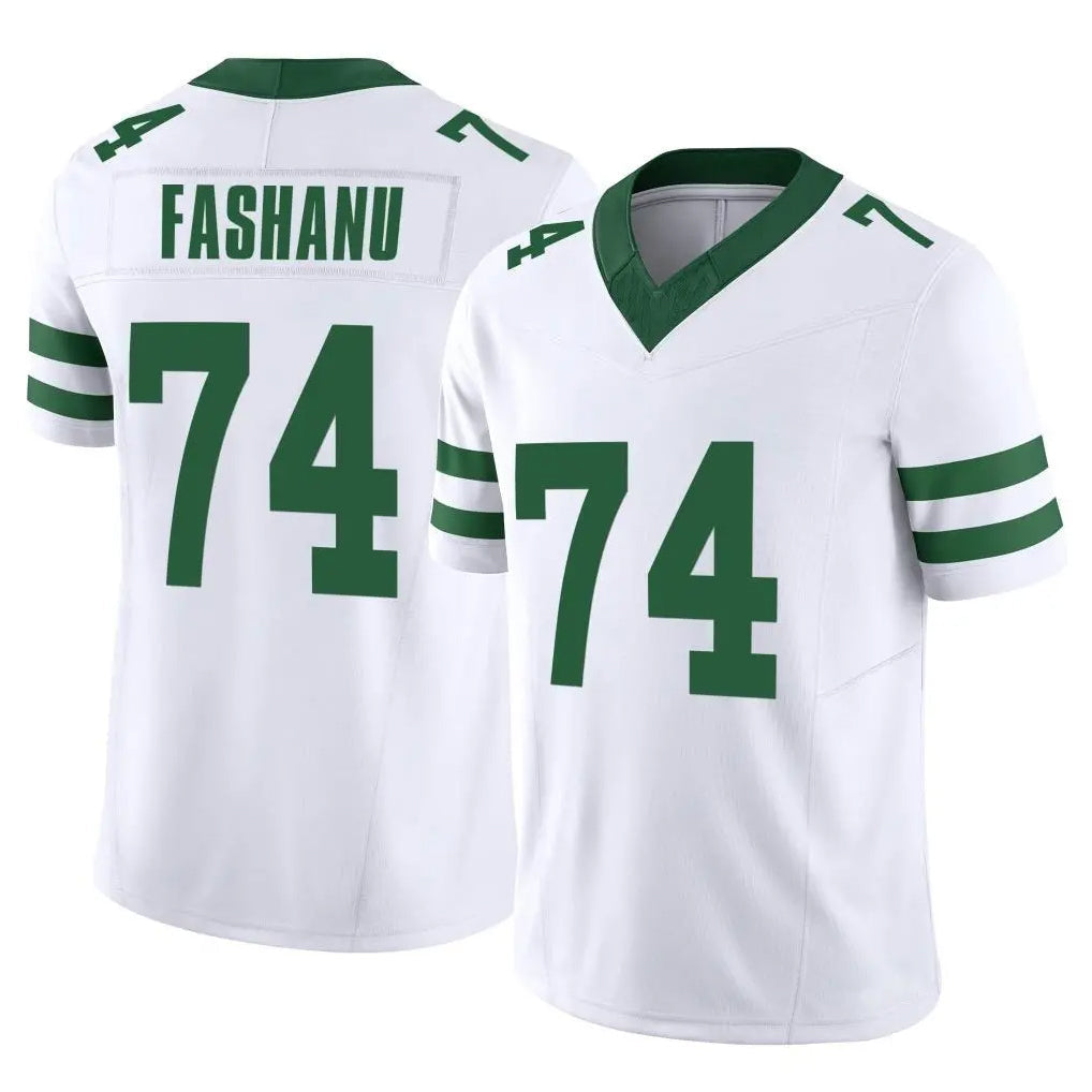 Punc NY.Jets #74 Olu Fashanu Player White Legacy Limited Vapor F.U.S.E. Home Game Stitched Jerseys