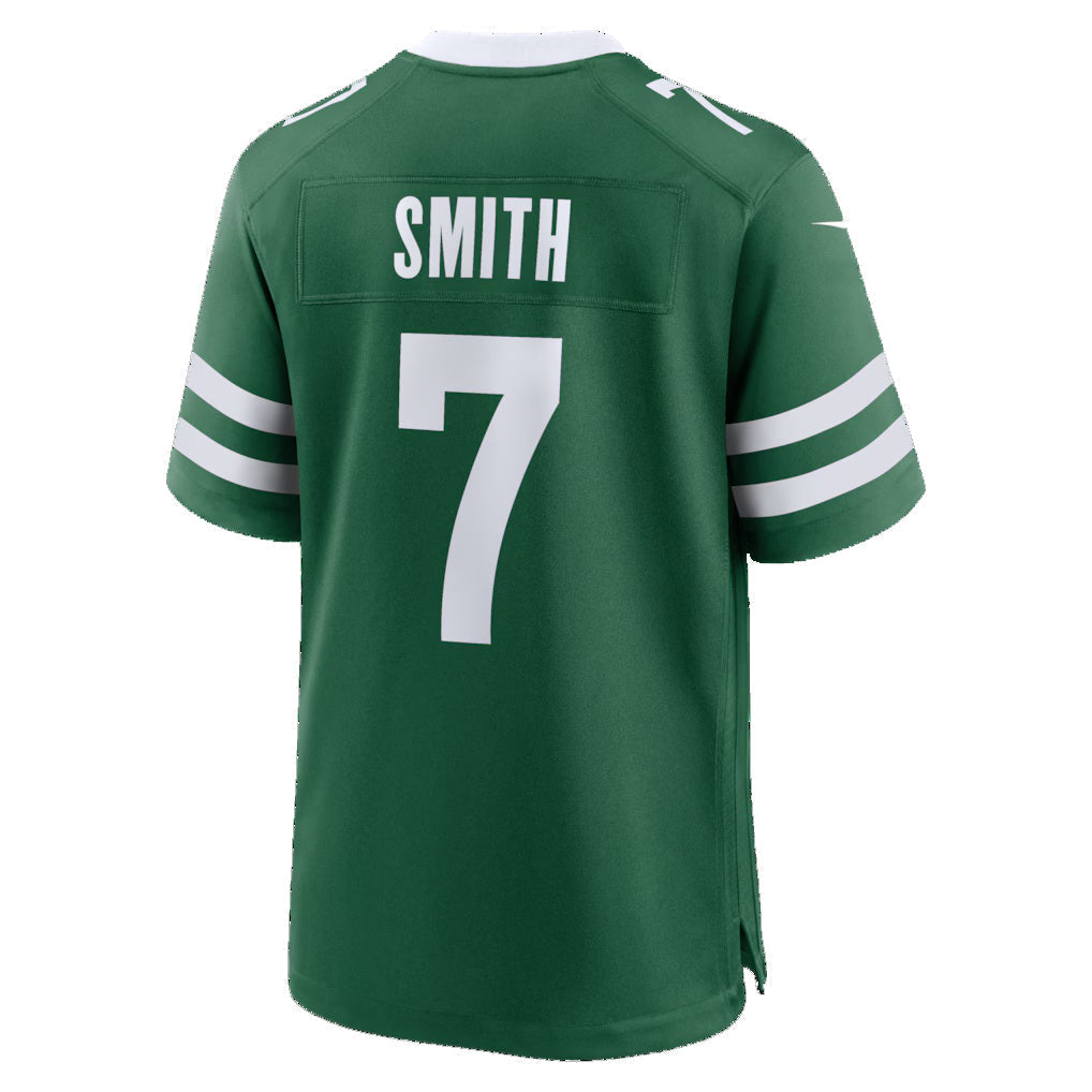 Punc NY.Jets #7 Geno Smith Legacy Green Game Stitched Jerseys