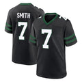 Punc NY.Jets #7 Geno Smith Player Black Legacy Home Game Stitched Jerseys