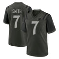 Punc NY.Jets #7 Geno Smith Player Green 2025 Rivalries Collection Home Game Stitched Jerseys