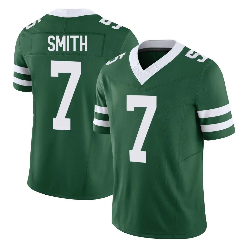 Punc NY.Jets #7 Geno Smith Player Green Legacy Limited Vapor F.U.S.E. Home Game Stitched Jerseys