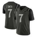 Punc NY.Jets #7 Geno Smith Player Green Limited 2025 Rivalries Collection Home Game Stitched Jerseys
