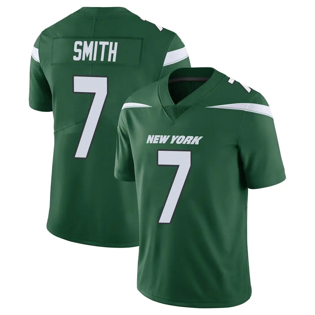 Punc NY.Jets #7 Geno Smith Player Green Limited Vapor Home Game Stitched Jerseys