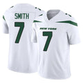 Punc NY.Jets #7 Geno Smith Player White Limited Vapor F.U.S.E. Home Game Stitched Jerseys