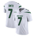 Punc NY.Jets #7 Geno Smith Player White Spotlight Limited Vapor Home Game Stitched Jerseys