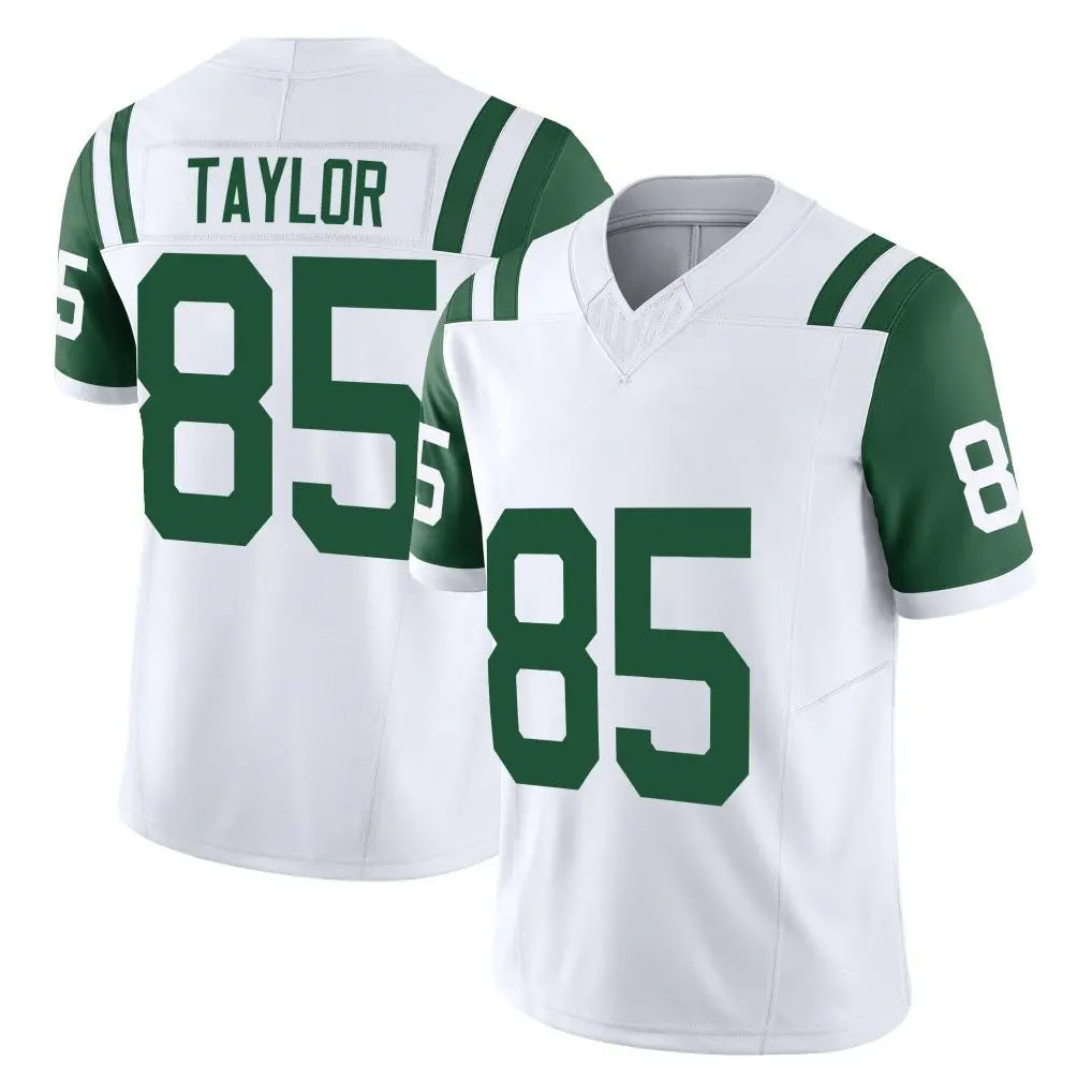 Punc NY.Jets #85 Mason Taylor Player White Limited Classic Vapor F.U.S.E. Home Game Stitched Jerseys