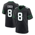 Punc NY.Jets #8 Andre Cisco Player Black Legacy Home Game Stitched Jerseys