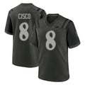 Punc NY.Jets #8 Andre Cisco Player Green 2025 Rivalries Collection Home Game Stitched Jerseys