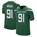 Punc NY.Jets #91 Jowon Briggs Player Green Home Game Stitched Jerseys
