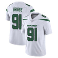 Punc NY.Jets #91 Jowon Briggs Player White Spotlight Limited Vapor Home Game Stitched Jerseys