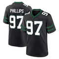 Punc NY.Jets #97 Harrison Phillips Player Black Legacy Home Game Stitched Jerseys
