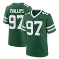 Punc NY.Jets #97 Harrison Phillips Player Green Legacy Home Game Stitched Jerseys