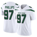 Punc NY.Jets #97 Harrison Phillips Player White Limited Vapor F.U.S.E. Home Game Stitched Jerseys