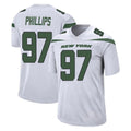 Punc NY.Jets #97 Harrison Phillips Player White Spotlight Home Game Stitched Jerseys